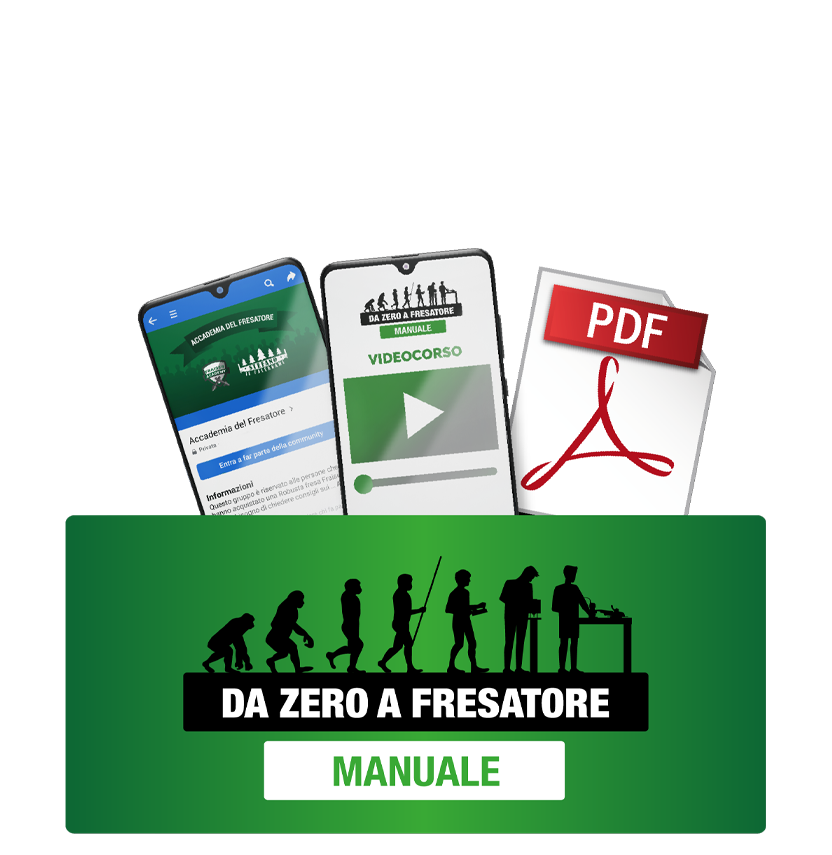 Video corso fresatura manuale 