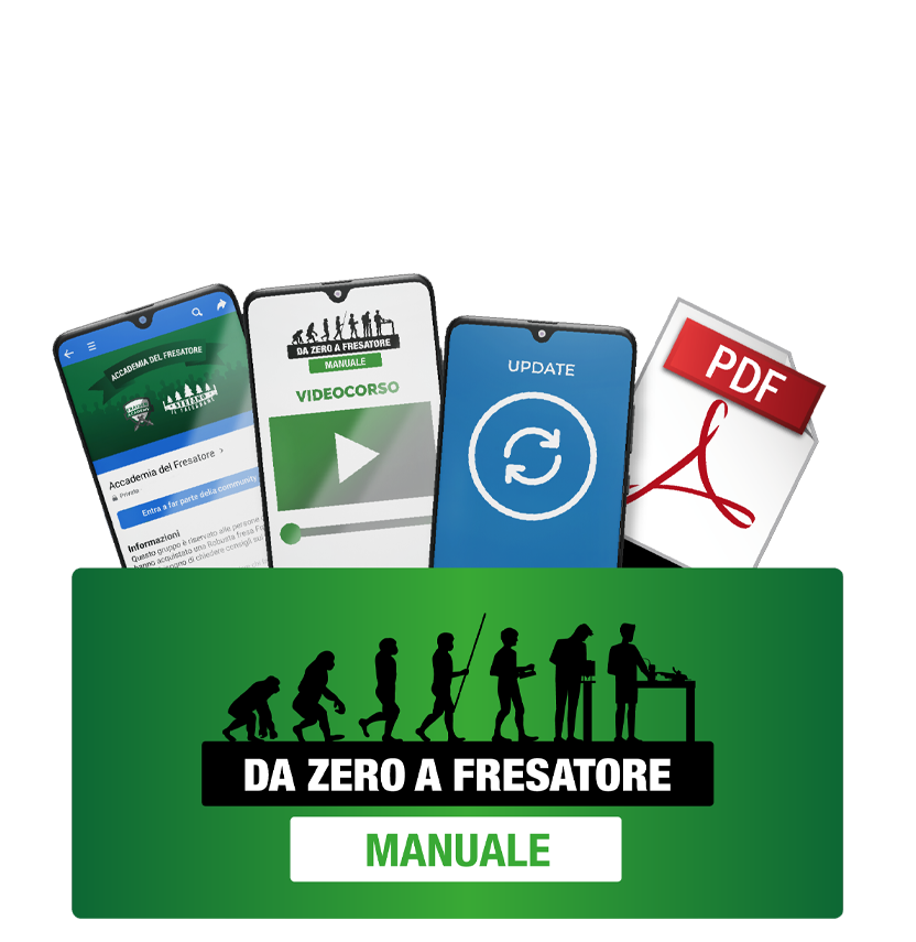 Video corso fresatura manuale 